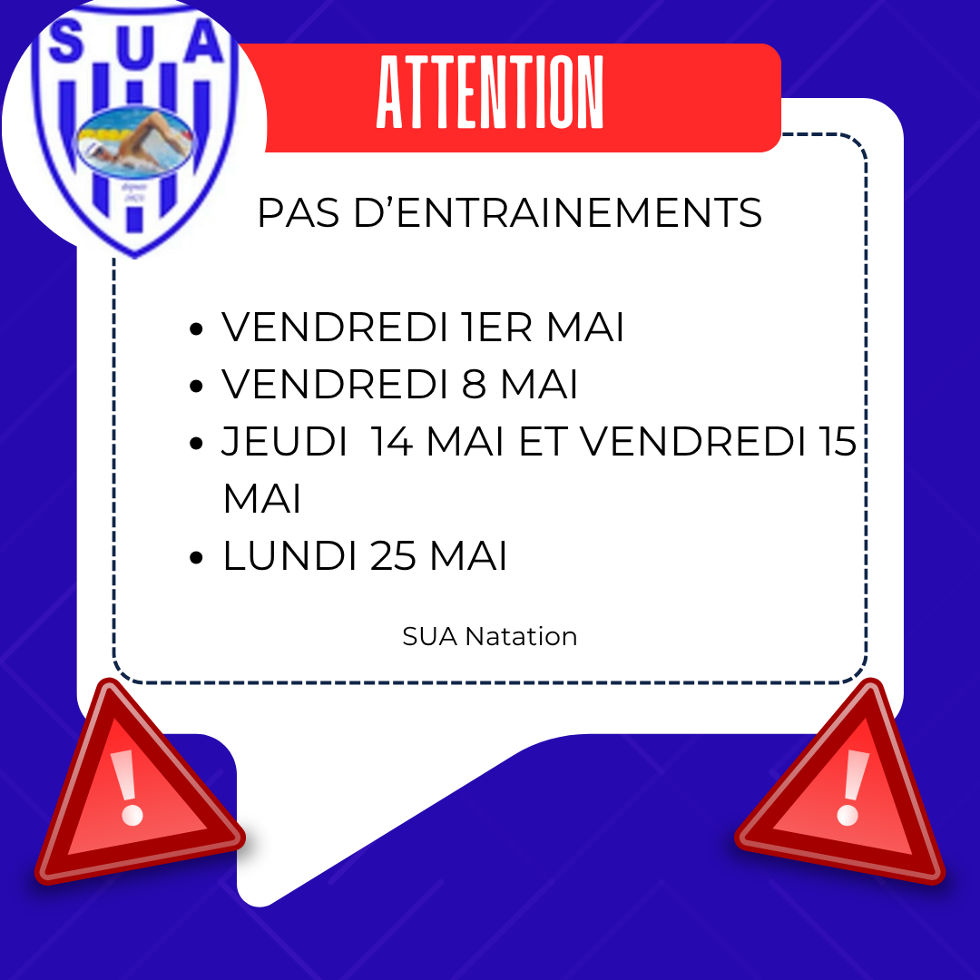 Annulation entrainements