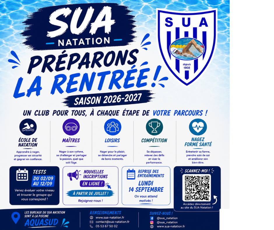 📣 LES INSCRIPTIONS SONT OUVERTES ! 📣