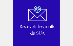 Recevoir les mails du club