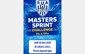 1er Masters Sprint Challenge – 20 ans et +