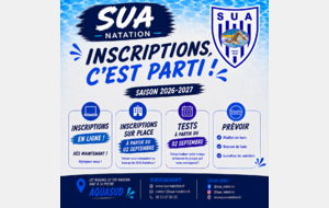 Inscriptions 2026-2027