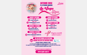La vague rose à la piscine Aquasud