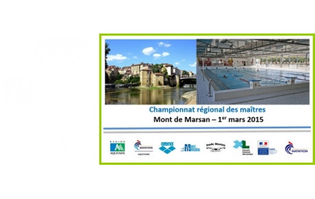 Championnat Régional des Maîtres (25m) - AQUITAINE à MONT-DE-MARSAN 