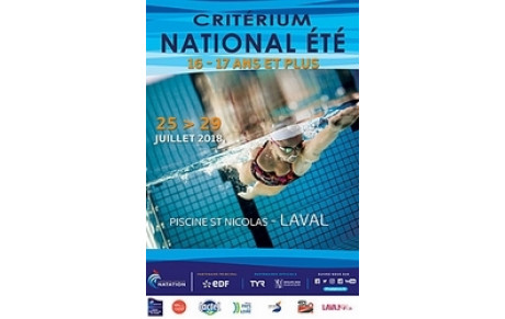 Critérium National été à Laval du 25 au 29 juillet