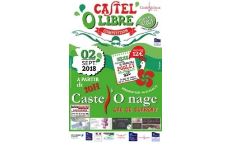 Etape d'eau libre à Casteljaloux - dimanche 2 septembre à partir de 10h