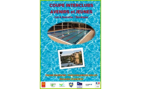 Interclubs Jeunes - dimanche 19 mai à Villeneuve sur Lot