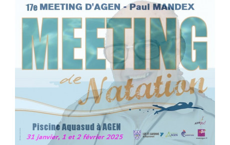 17e édition du Meeting National Paul MANDEX du 31/01 au 02/02/2025