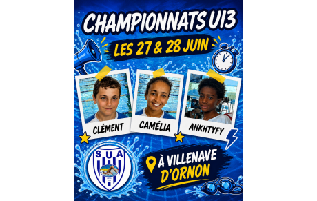 Championnats régionaux été U12/U13